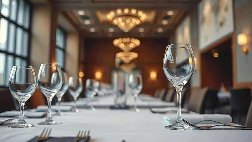 Banquet Hall vs Restaurant Private Dining Room for 100 Guests: the Service-Staff Ratio, detail | corporateevents.at