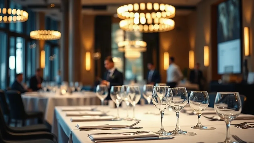 Law-Firm Holiday Parties, Politics, Hierarchy, the Partners' Table, detail | corporateevents.at