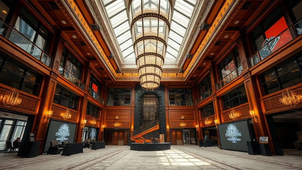 Snow-belt winter meetings: skybridges and covered load-in — corporateevents.at