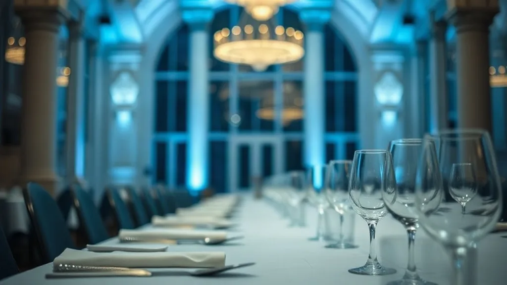 The client dinner ruined by a room that echoed, detail | corporateevents.at