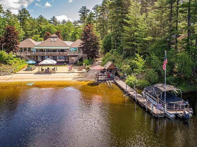 NH Lake House w/Private Beach, Hottub, & Lg Deck — Aquarium in Milford, New Hampshire